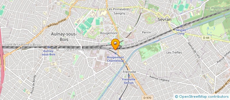 localisation de l'entreprise IMANE LAVERIE à SEVRAN