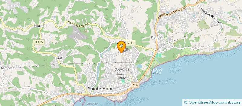 localisation de l'entreprise IMANE PROD à SAINTE-ANNE