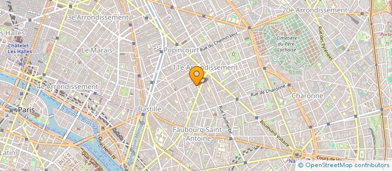 localisation de l'entreprise IMANELI  PARIS