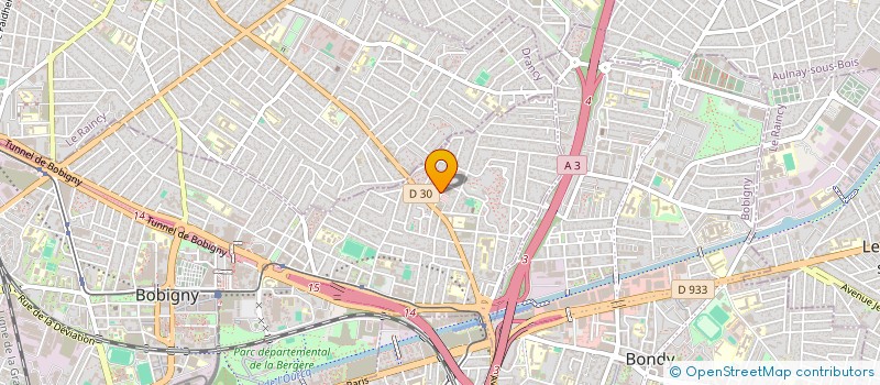 localisation de l'entreprise IMANI  BOBIGNY