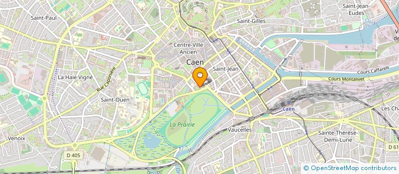 localisation de l'entreprise IMANI BENIN  CAEN