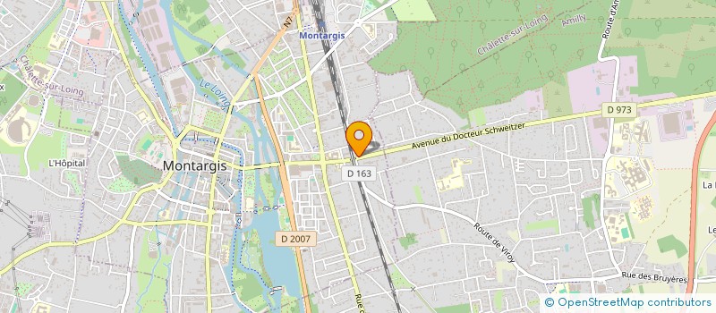 localisation de l'entreprise IMANIS CENTRE-VAL DE LOIRE à MONTARGIS
