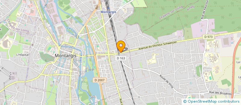localisation de l'entreprise IMANIS FEDERATION à MONTARGIS
