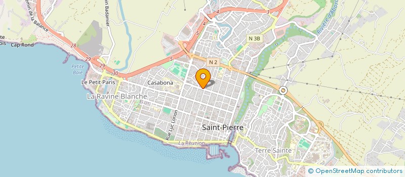 localisation de l'entreprise IMAO SARL à SAINT-PIERRE