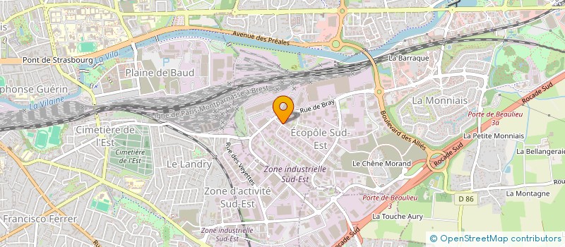 localisation de l'entreprise IMAP SYSTEMES SOLUTIONS SERVICES  CESSON-SEVIGNE