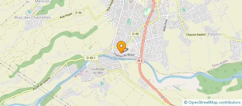 localisation de l'entreprise IMAQUE INVESTISSEMENT FINANCE à SAINT-ANDRE