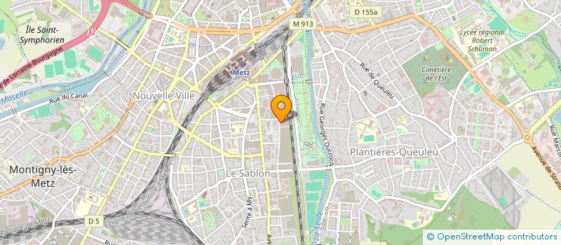 localisation de l'entreprise IMARE  METZ