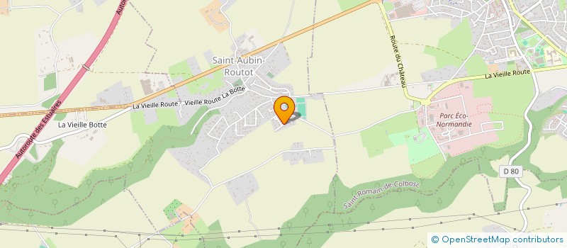 localisation de l'entreprise IMAREP à SAINT-AUBIN-ROUTOT