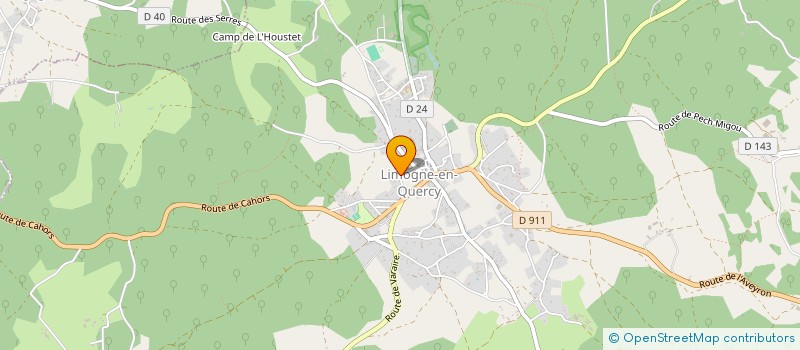 localisation de l'entreprise IMASIGNE  LIMOGNE-EN-QUERCY