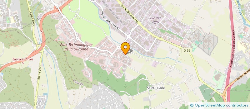 localisation de l'entreprise IMASUD à AIX-EN-PROVENCE
