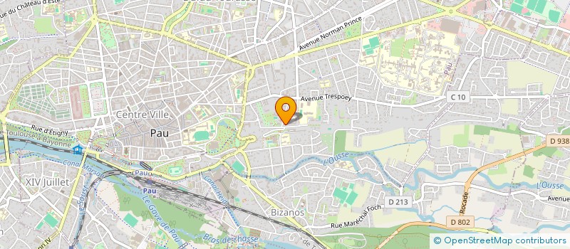 localisation de l'entreprise IMATEX à PAU