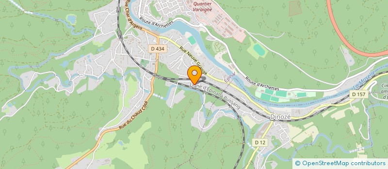 localisation de l'entreprise IMATIC EPINAL à EPINAL