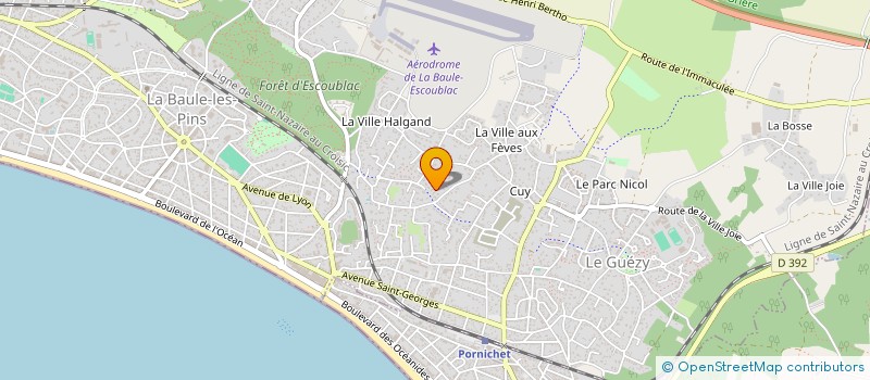 localisation de l'entreprise IMATLANTIQUE à LA BAULE-ESCOUBLAC