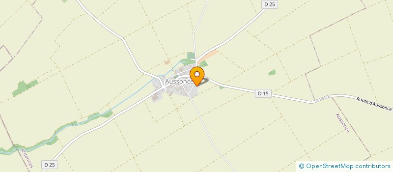 localisation de l'entreprise IMAUB  AUSSONCE