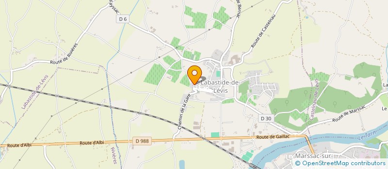 localisation de l'entreprise IMAUBCY  FAYSSAC