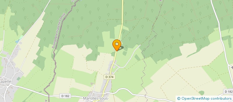 localisation de l'entreprise IMAUBYONNE  MAROLLES-SOUS-LIGNIERES