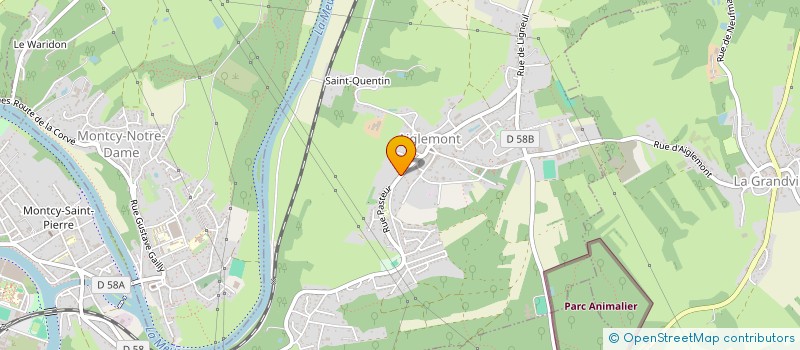 localisation de l'entreprise IMAUGIS  AIGLEMONT