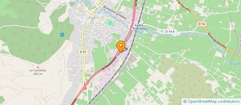 localisation de l'entreprise IMAUJEX  CUERS