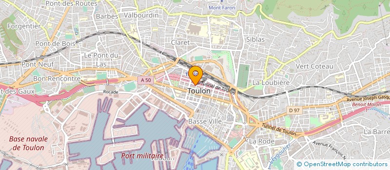 localisation de l'entreprise IMAVOCATS à TOULON