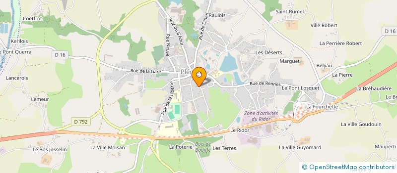 localisation de l'entreprise IMAVOX à PLEMET