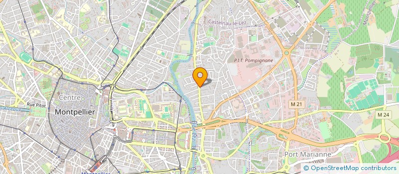 localisation de l'entreprise IMAXIS à MONTPELLIER