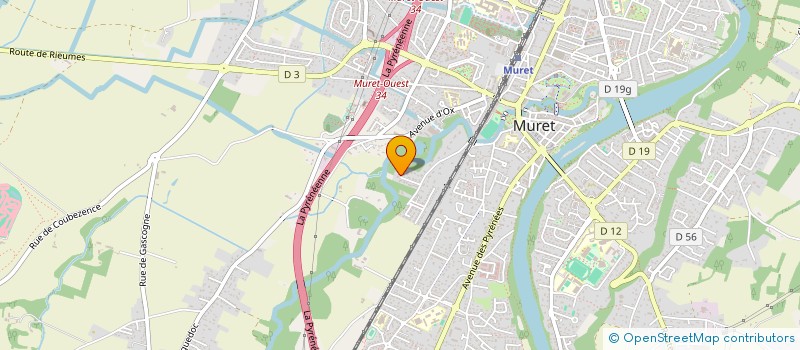 localisation de l'entreprise IMAY  MURET