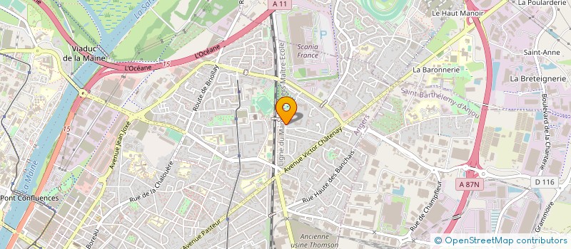 localisation de l'entreprise IMAYA HOME  ANGERS