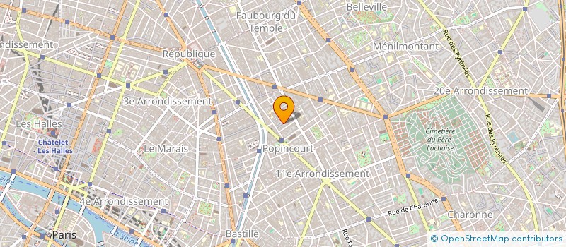 localisation de l'entreprise IMAZIGHENE  PARIS