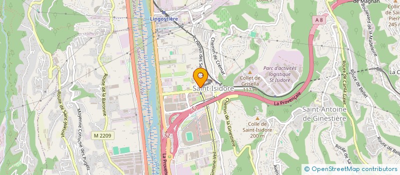 localisation de l'entreprise IMB 06  NICE