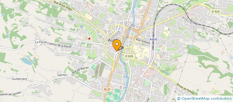 localisation de l'entreprise IMB à AUCH