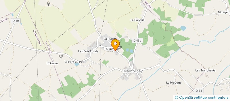 localisation de l'entreprise IMB à MALICORNAY