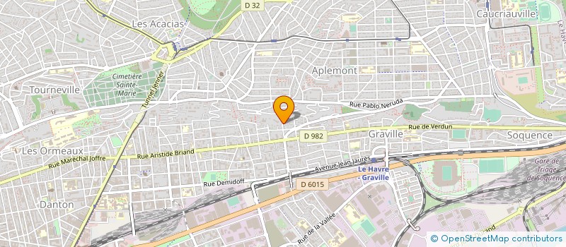 localisation de l'entreprise IMB BOCAGE à LE HAVRE