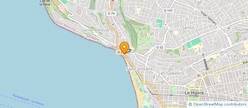 localisation de l'entreprise IMB CLAUDE MONET à LE HAVRE