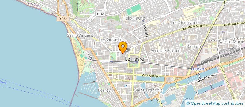 localisation de l'entreprise IMB FLORIDA à LE HAVRE