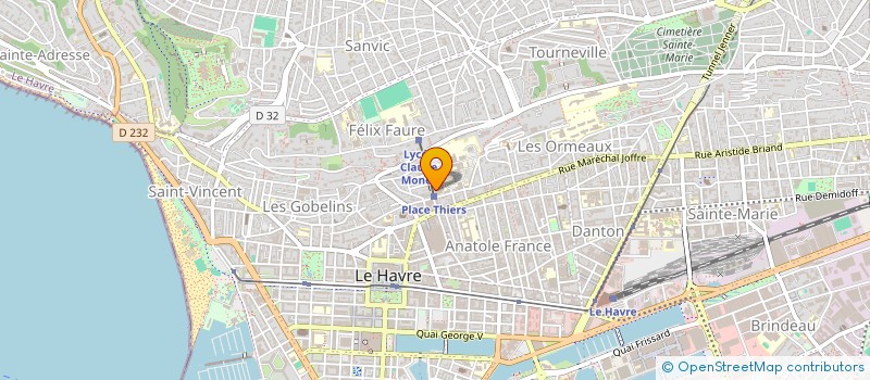 localisation de l'entreprise IMB POWOLNY à LE HAVRE