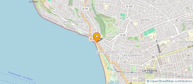 localisation de l'entreprise IMB RESIDENCE HAVRE à LE HAVRE