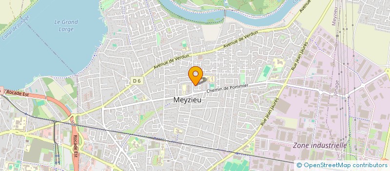 localisation de l'entreprise IMB TRANSFERT à MEYZIEU