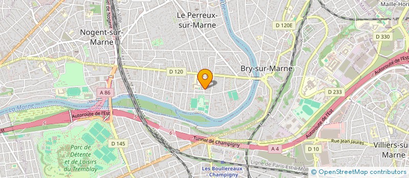 localisation de l'entreprise IMBA GROUP  LE PERREUX-SUR-MARNE