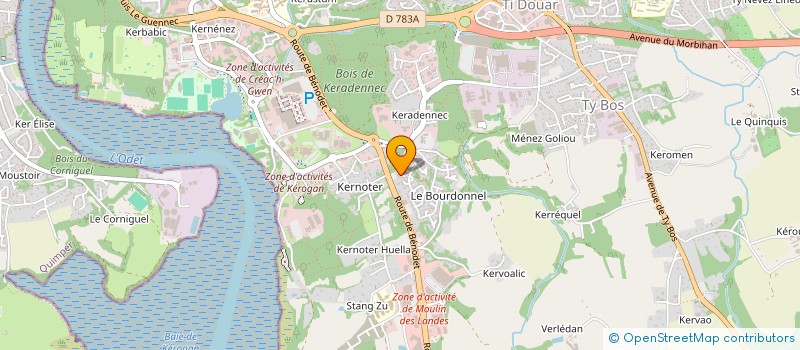 localisation de l'entreprise IMBECILES HABITANTS à QUIMPER