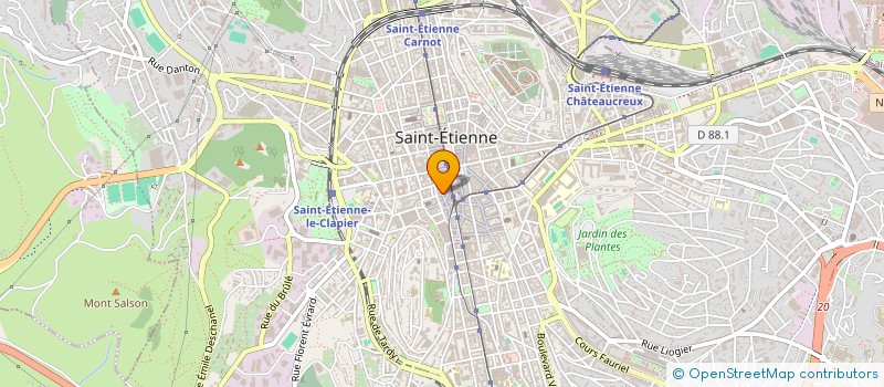 localisation de l'entreprise IMBERT  SAINT-ETIENNE