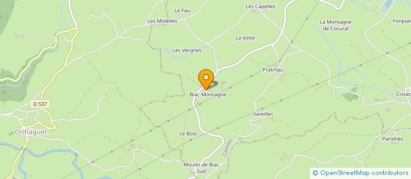 localisation de l'entreprise IMBERT  CANTOIN