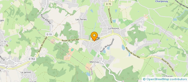 localisation de l'entreprise IMBERT JOHAN à LENTILLY