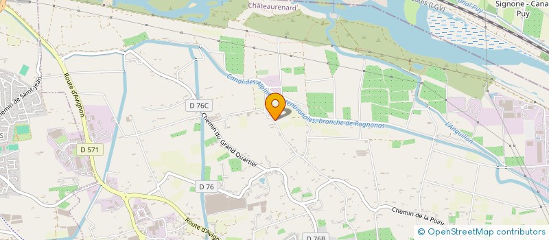 localisation de l'entreprise IMBERT NICOLAS  CHATEAURENARD