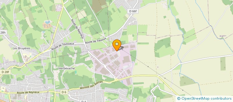localisation de l'entreprise IMBERT REYRIEUX à REYRIEUX