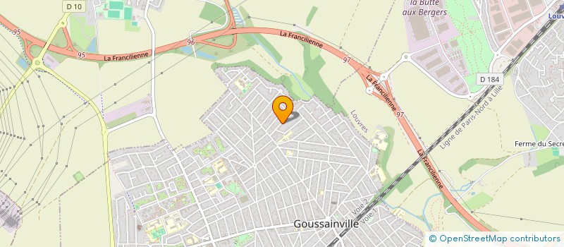 localisation de l'entreprise IMBK  GOUSSAINVILLE