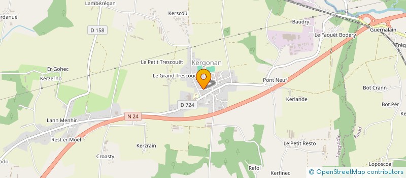 localisation de l'entreprise IMBOLC SYSTEMS  LANGUIDIC