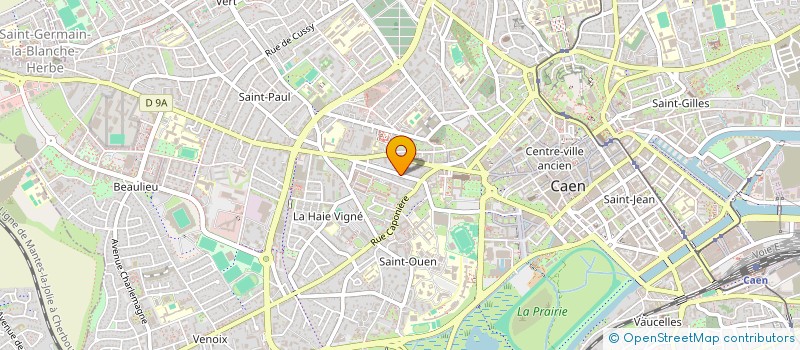 localisation de l'entreprise IMBROGLIO à CAEN