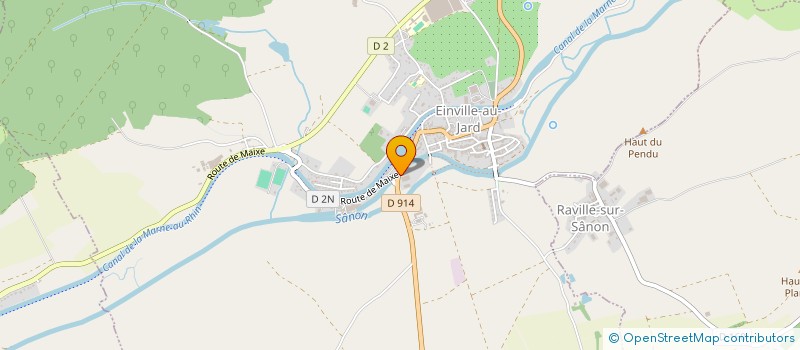 localisation de l'entreprise IMBROTEX  EINVILLE-AU-JARD