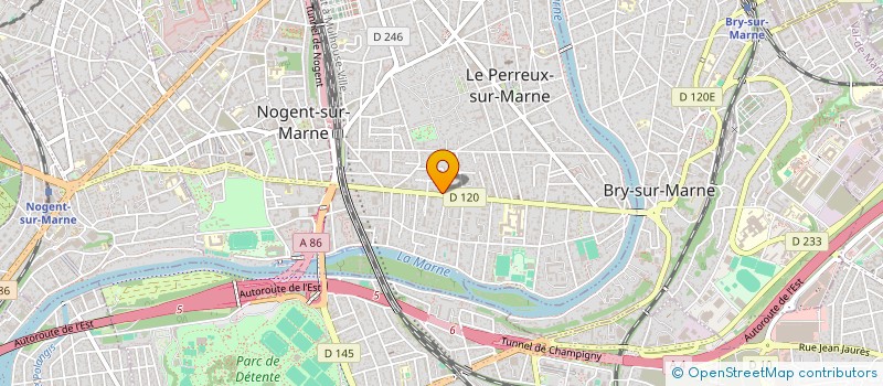 localisation de l'entreprise IMBV à LE PERREUX-SUR-MARNE