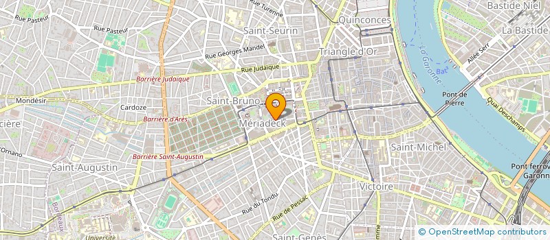 localisation de l'entreprise IMC à BORDEAUX